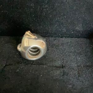 Pandora 14k worm in apple charm
